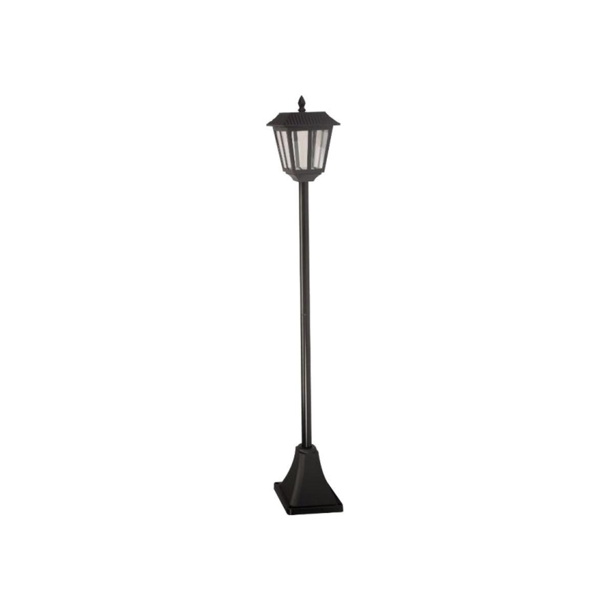 1.3m Lamp Post Light - Black