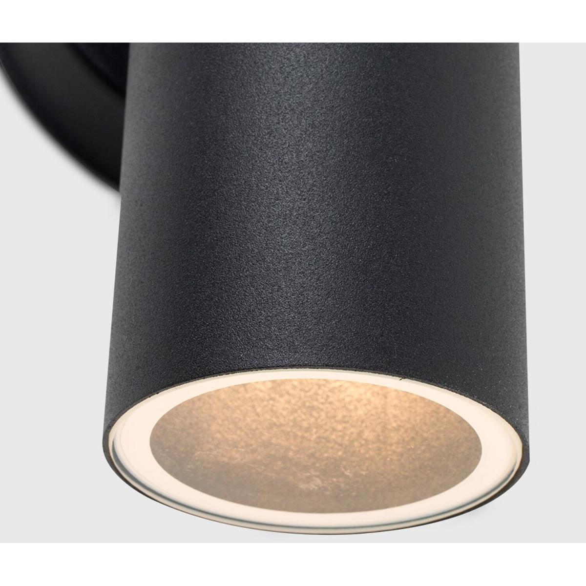 Up Down Black Outdoor Garden Stainless Steel Wall Light - Black – image 4