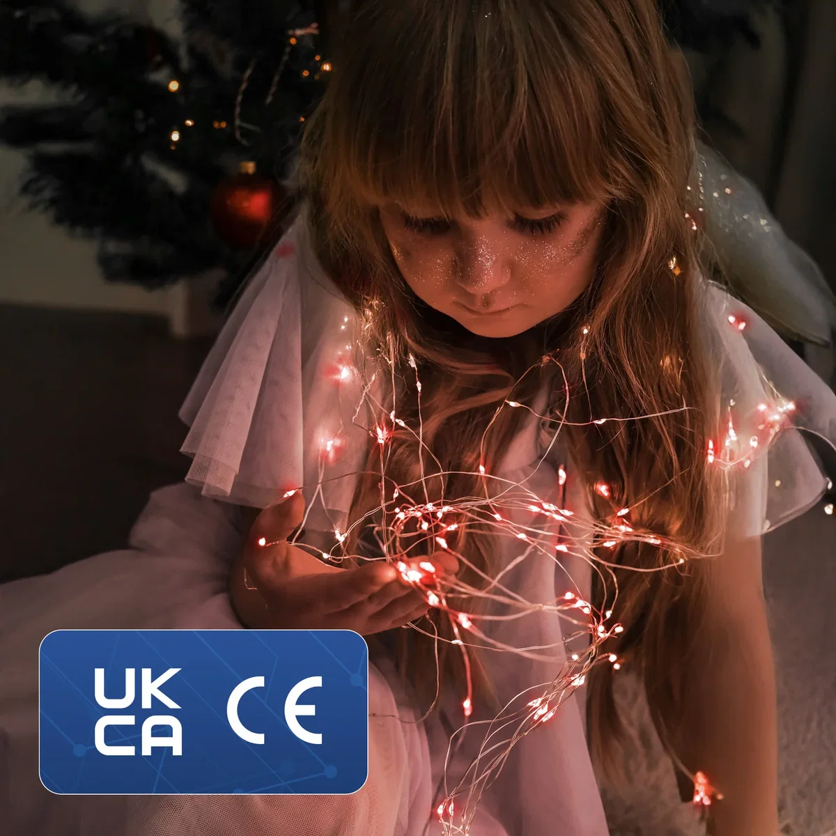 Keplin LED Battery-Powered Fairy Lights, Pack of 2 - 2 x 50 LED, 5m Copper Wire - Cool White – image 10