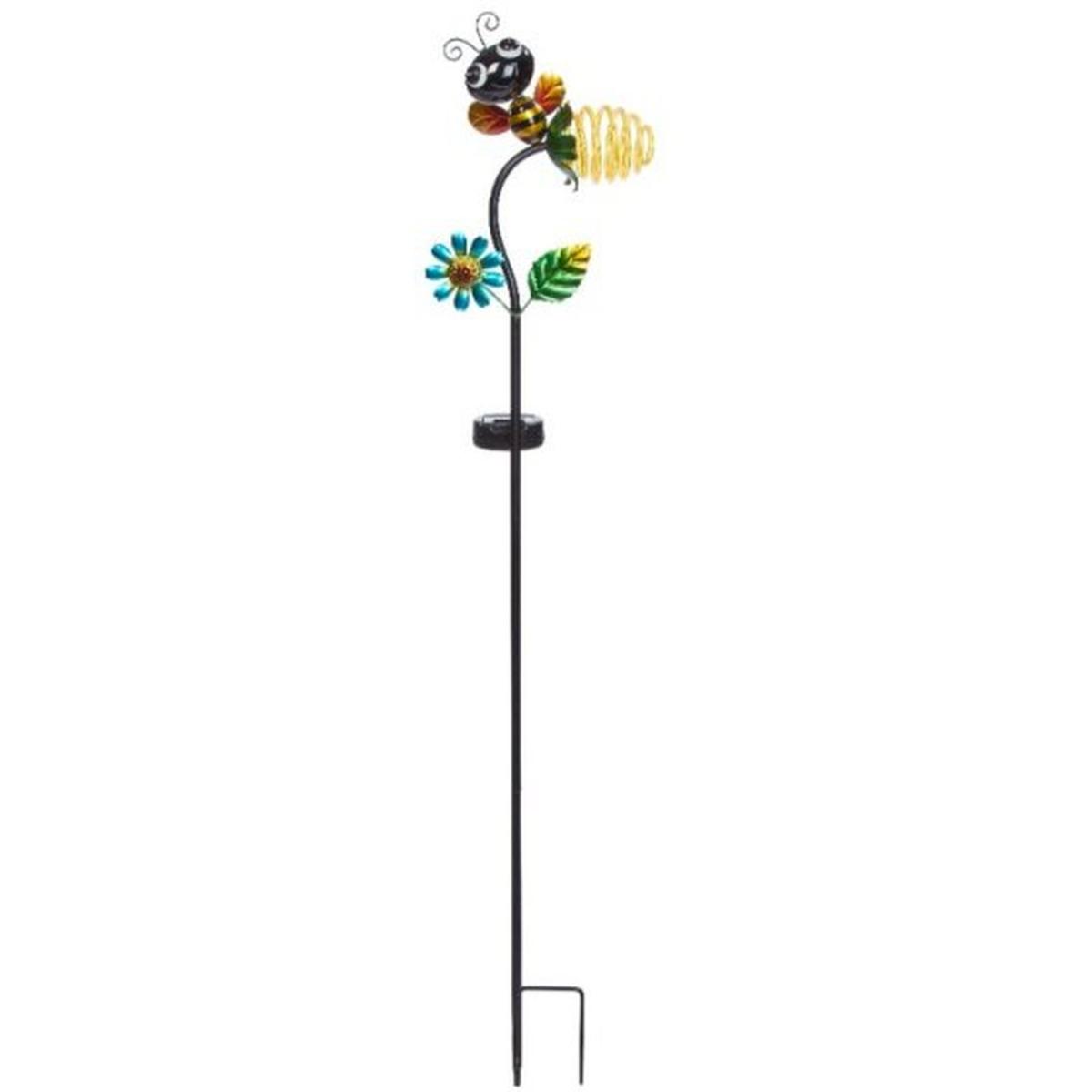 Bizzy Bug Solar Powered Butterfly Stake Lights - Yellow – image 2