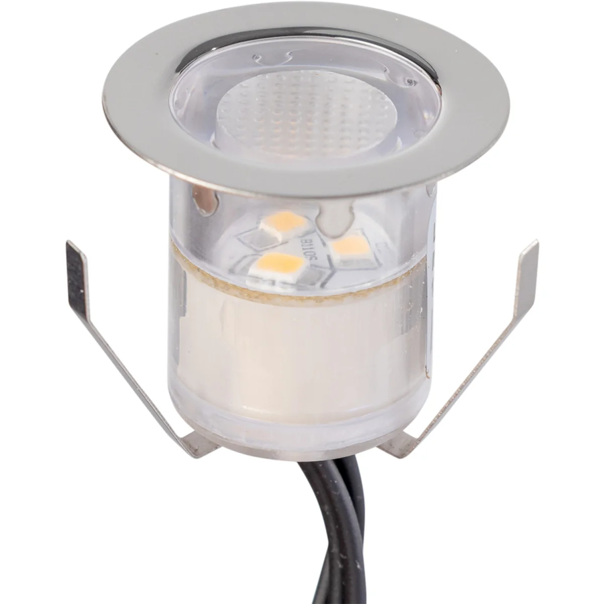 Set Of 20 30mm Ip67 Colour Changing Led Decking Kit With Photocell - Chrome & Clear – image 9