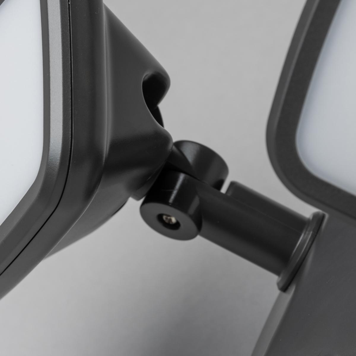 Alma Outdoor Twin Flood Light - Dark Grey – image 5
