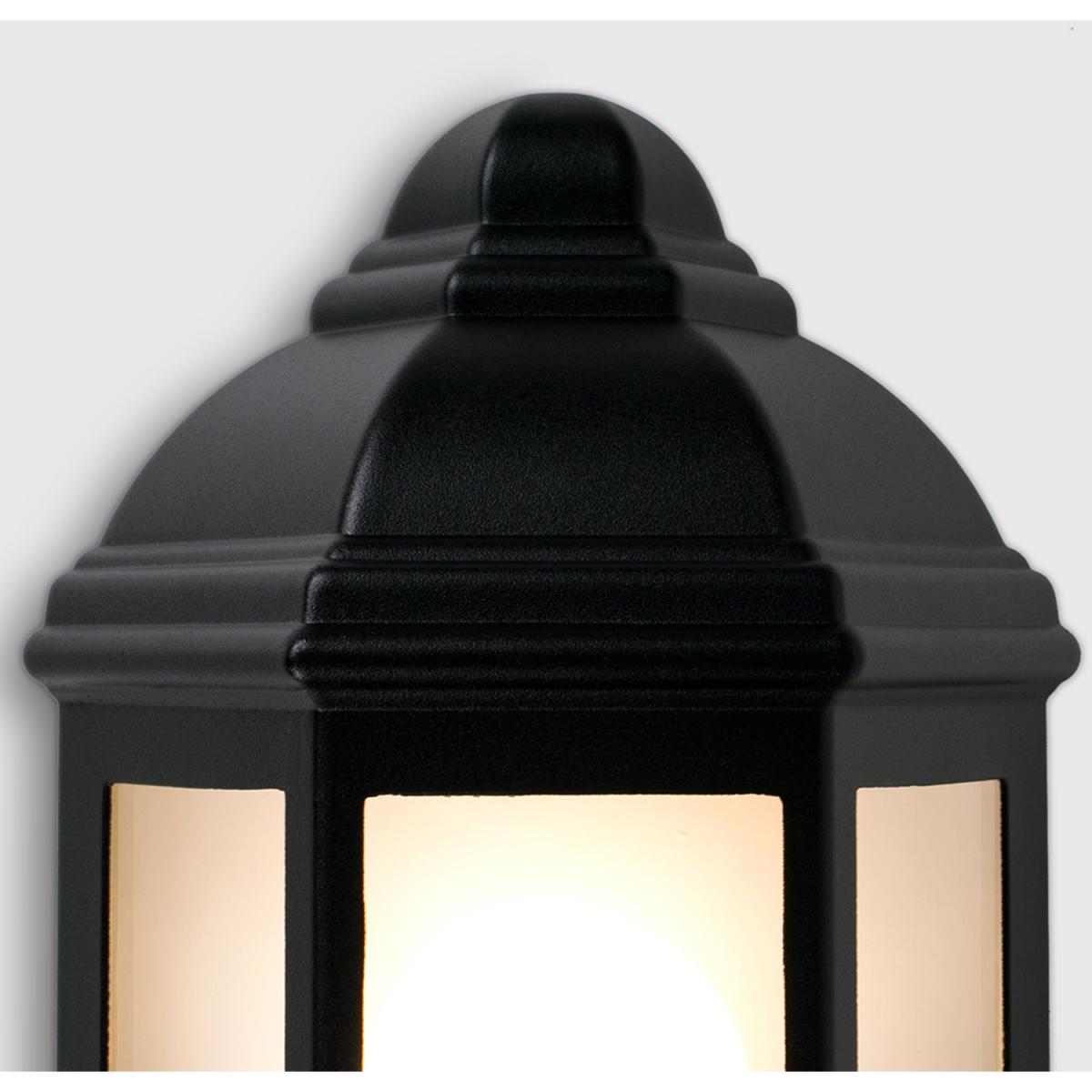 Black Garden Outdoor IP44 Rated Wall Light - Black – image 2