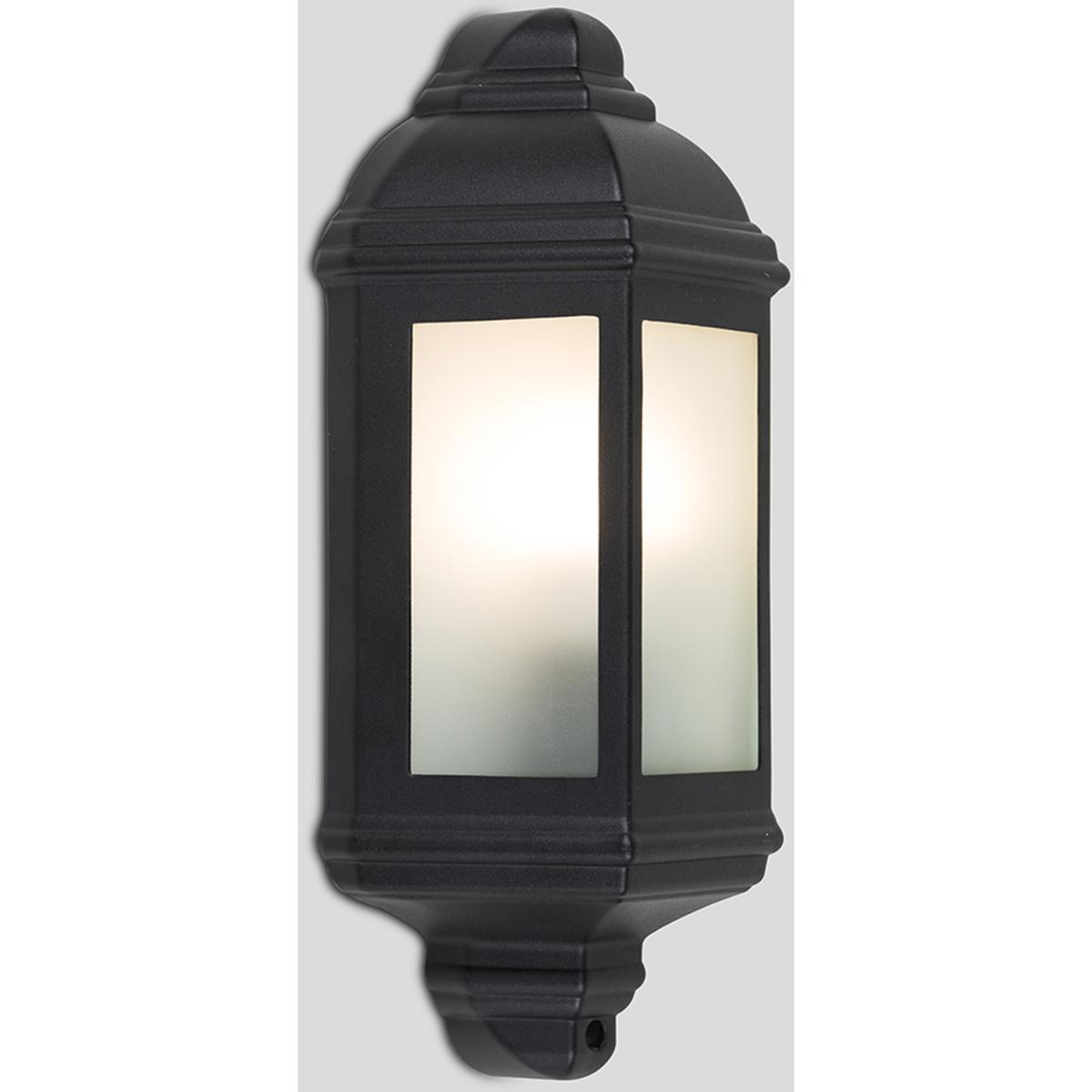 Black Garden Outdoor IP44 Rated Wall Light - Black – image 7