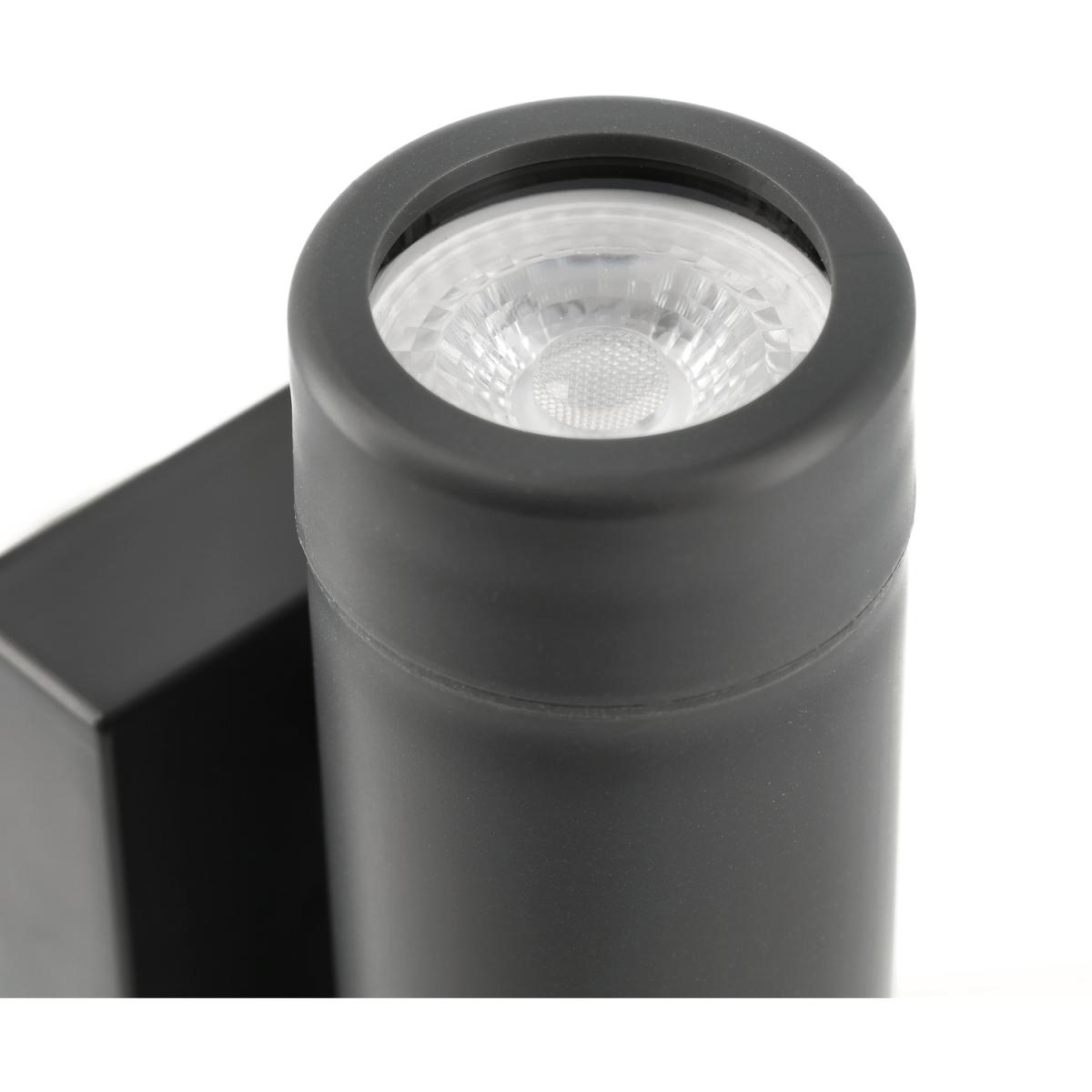 CGC VALENTINE Black Outdoor Double Wall Light With Motion Sensor - black – image 7