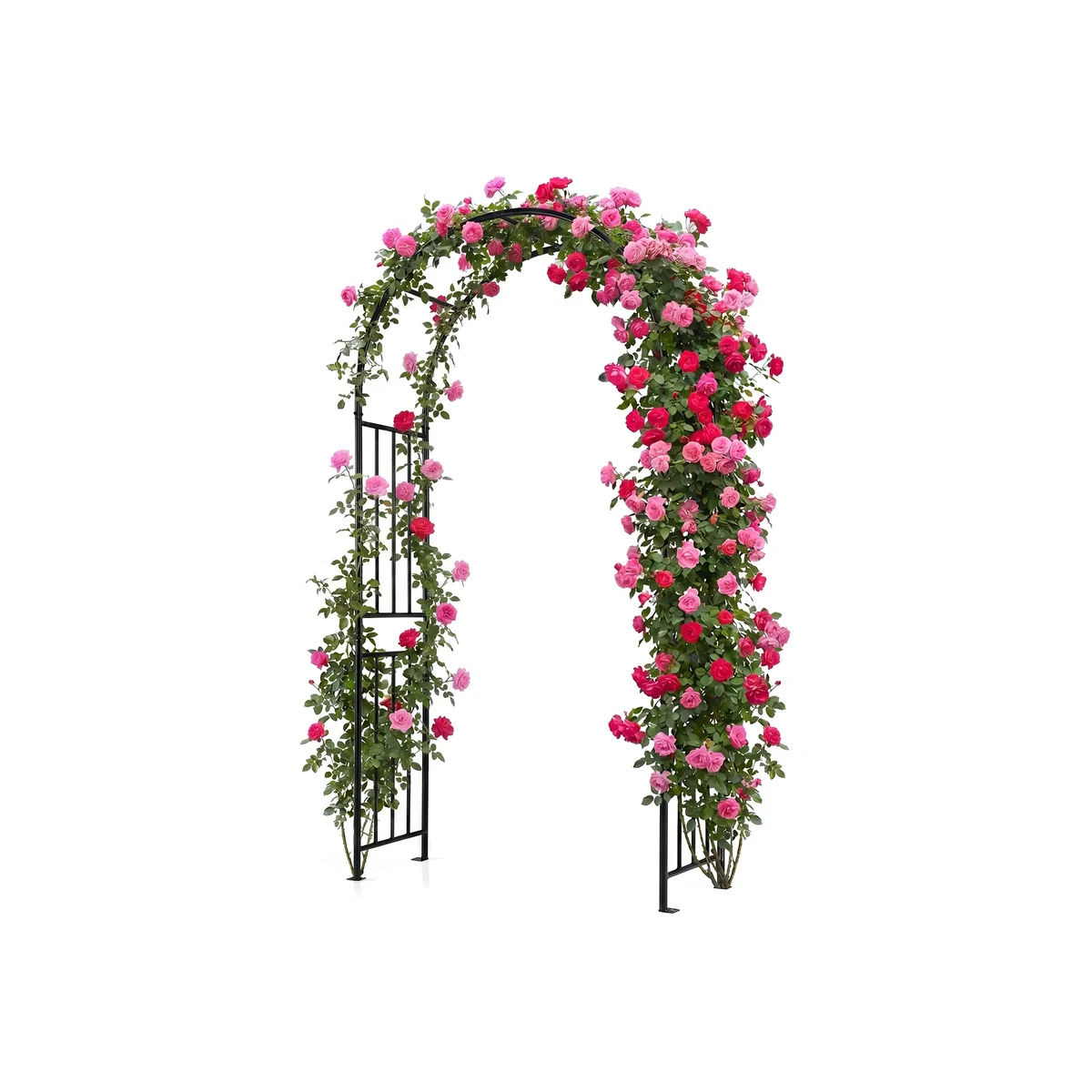 Outdoor Lightweight Metal Arch - Black – image 1