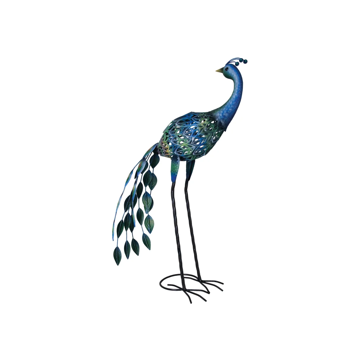 Luxform Peacock Solar Metal Figure 27196 - Blue / Green – image 1