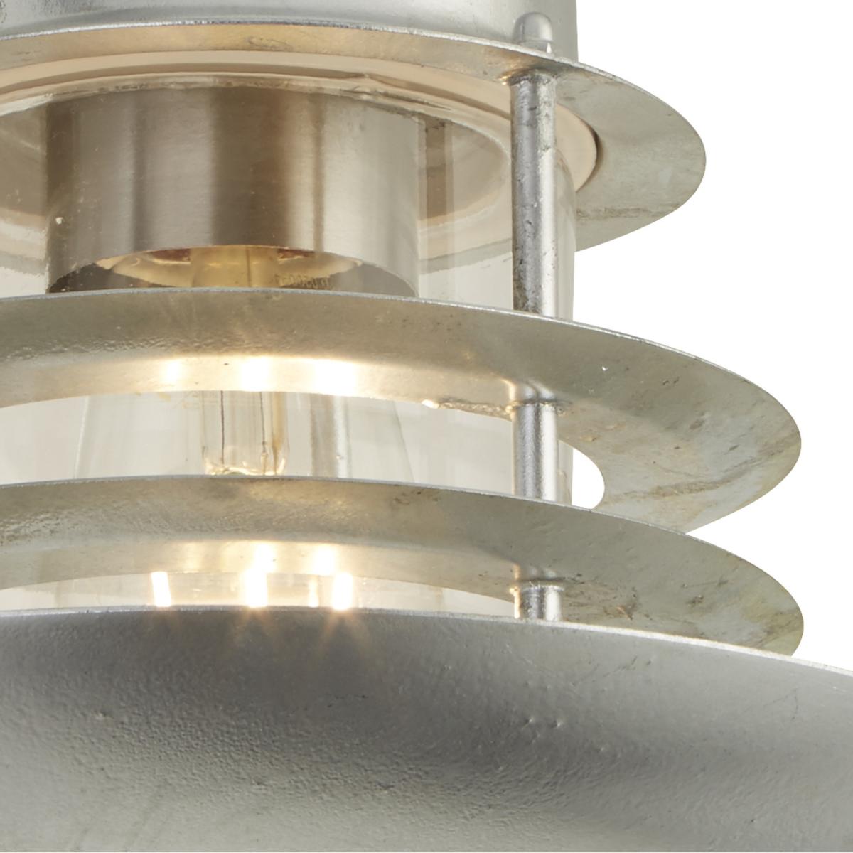 Outdoor Lantern Wall Light - Silver – image 2