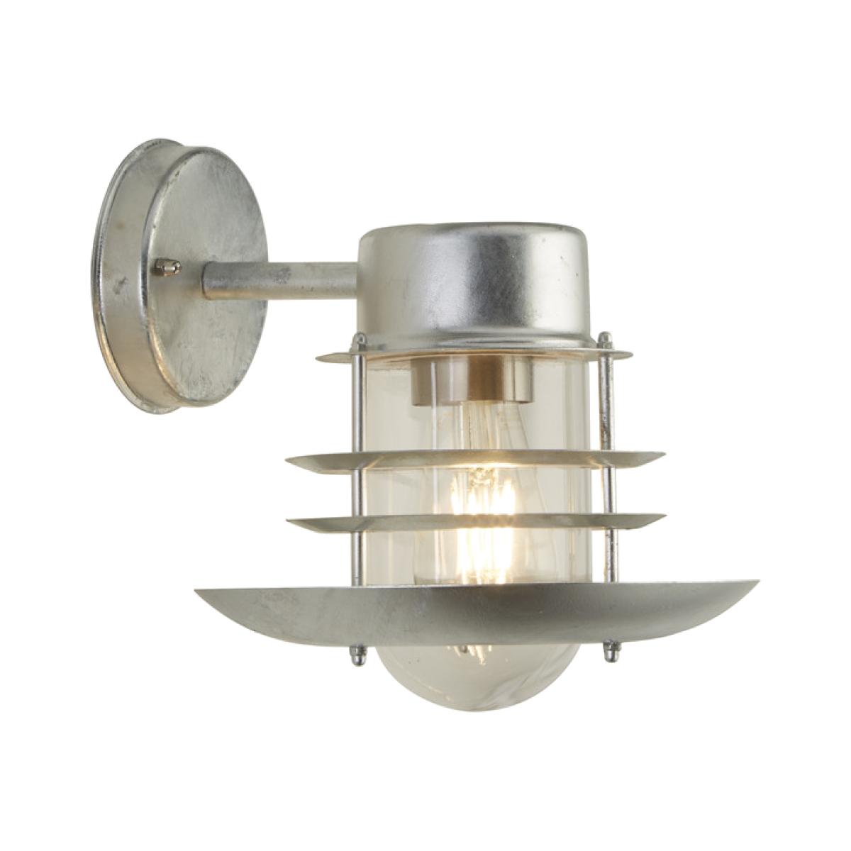 Outdoor Lantern Wall Light - Silver – image 1
