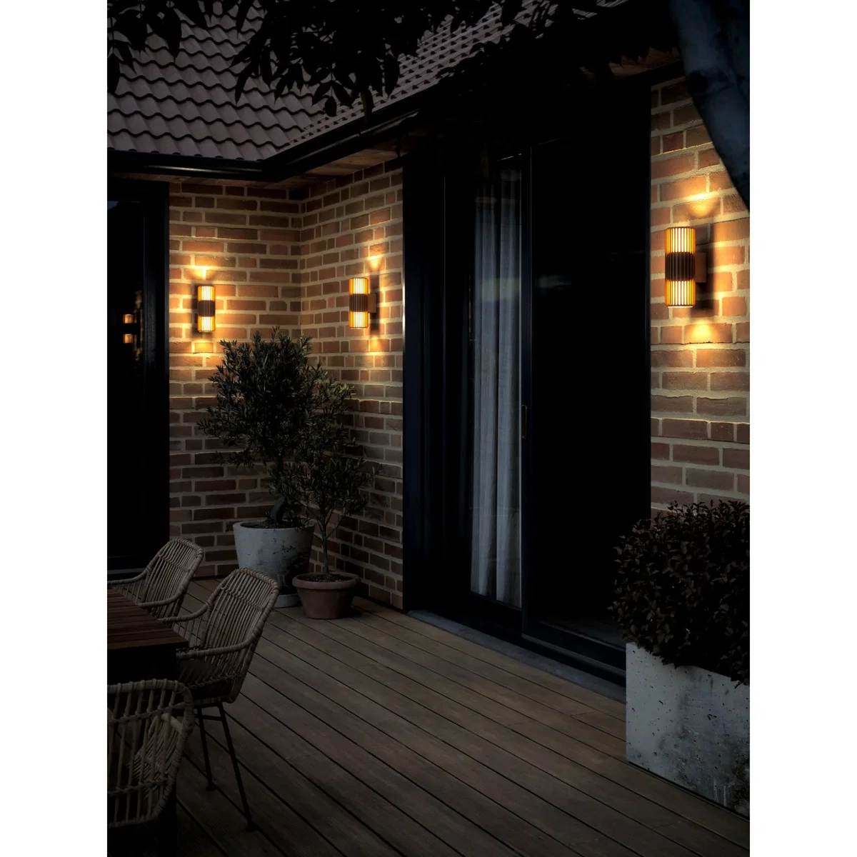 Outdoor Wall Up- & Downlight Aludra – image 3