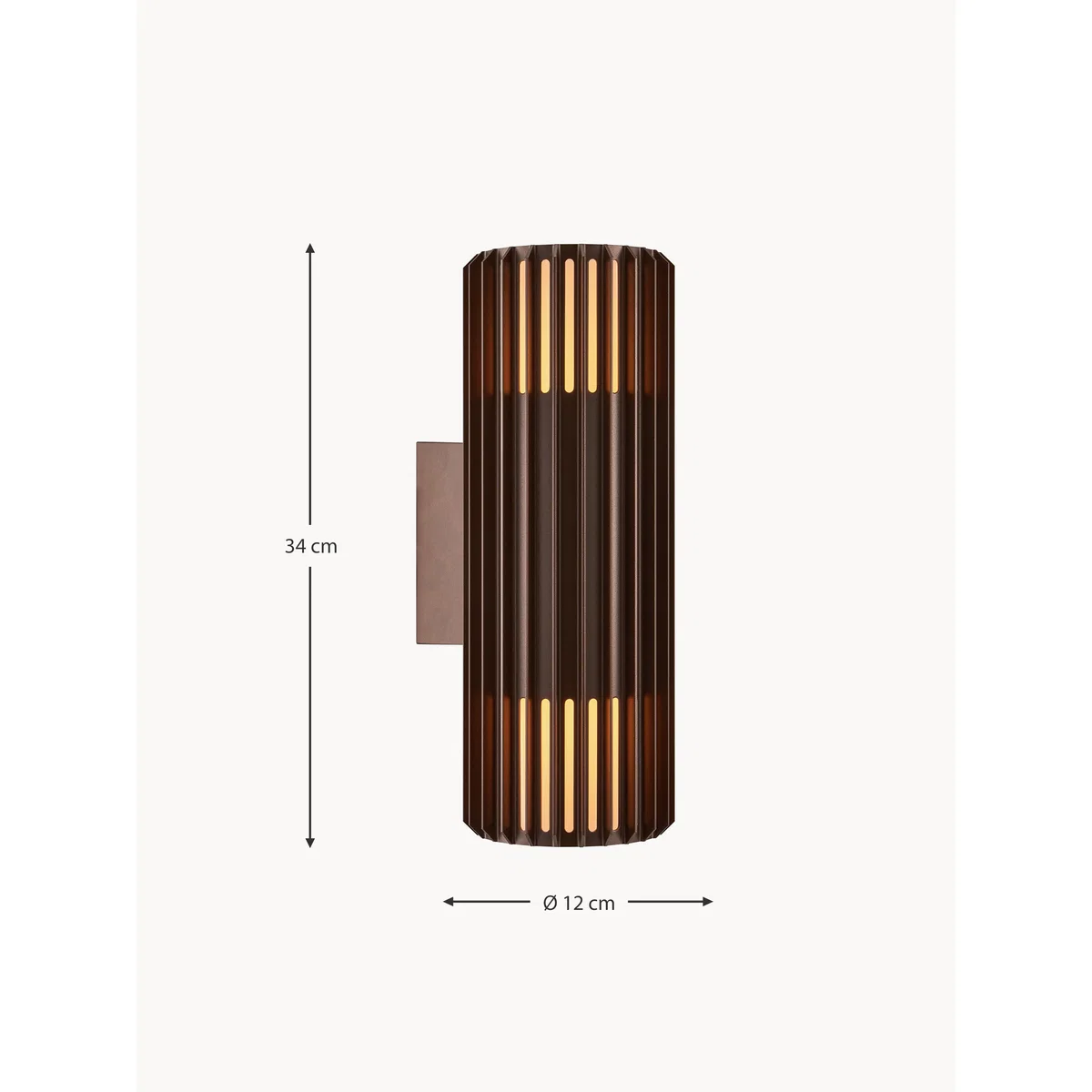 Outdoor Wall Up- & Downlight Aludra – image 8