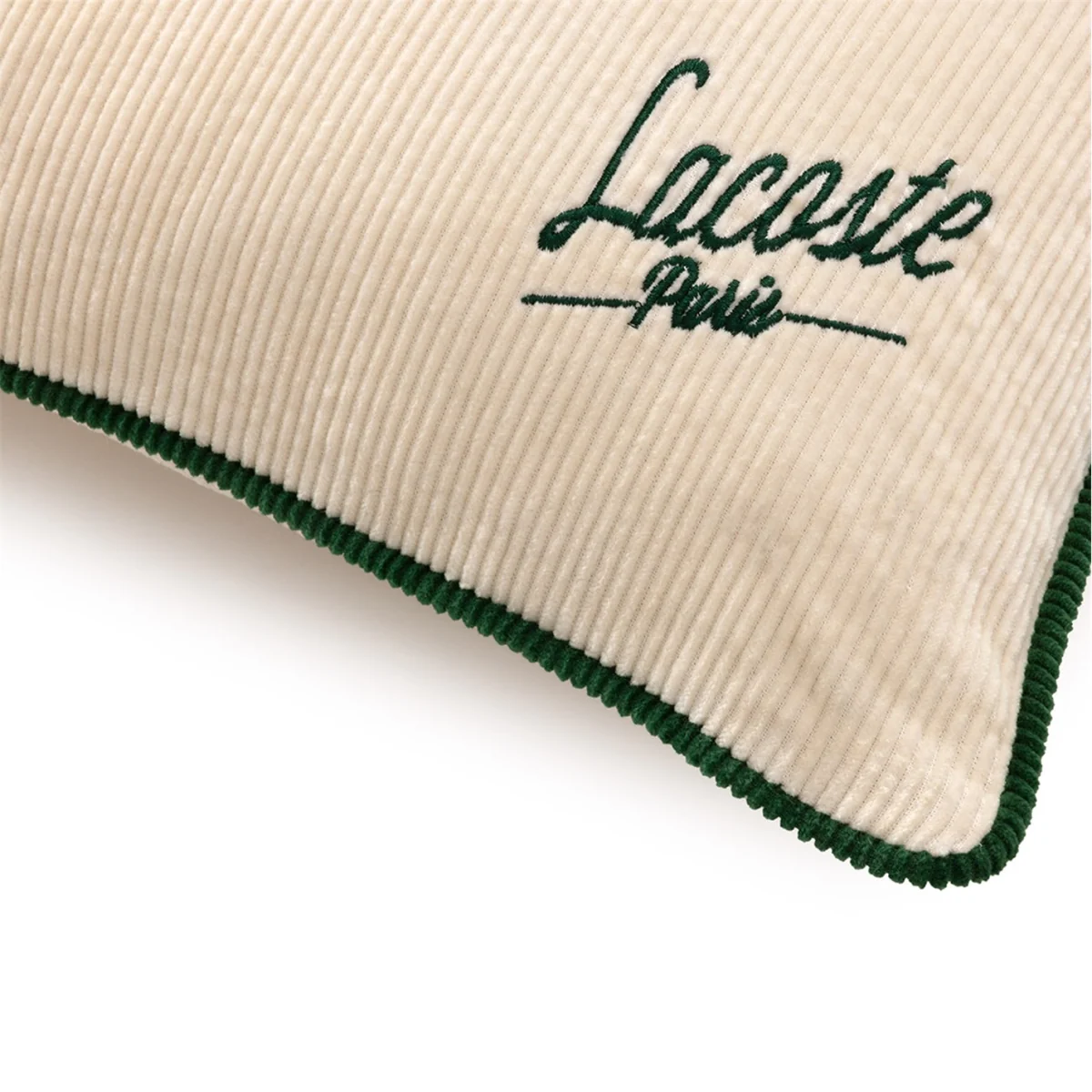 L Velvet Cushion Cover - Ivoire – image 4
