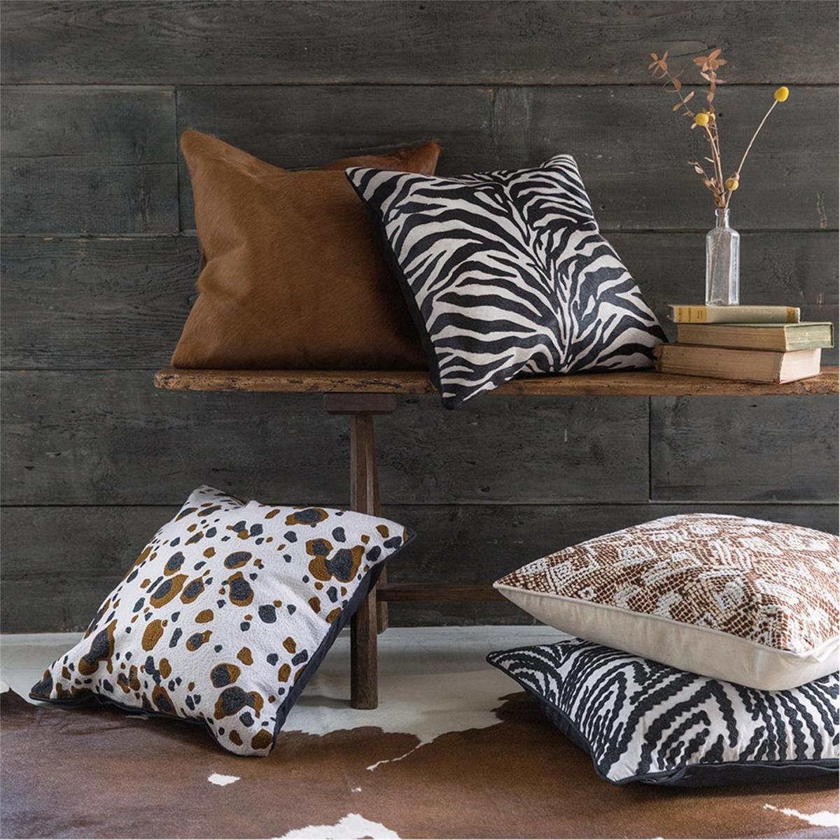 Cowhide Cushion Cover - 45x45cm – image 2