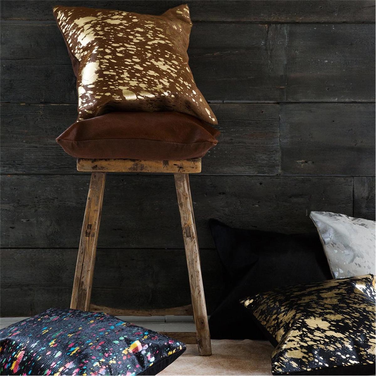 Cowhide Cushion Cover - 45x45cm – image 3