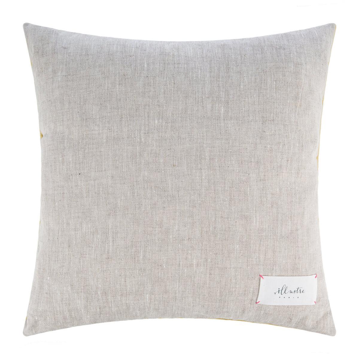 Illustre - Mohair Cushion - 50x50cm - Chartreux – image 3