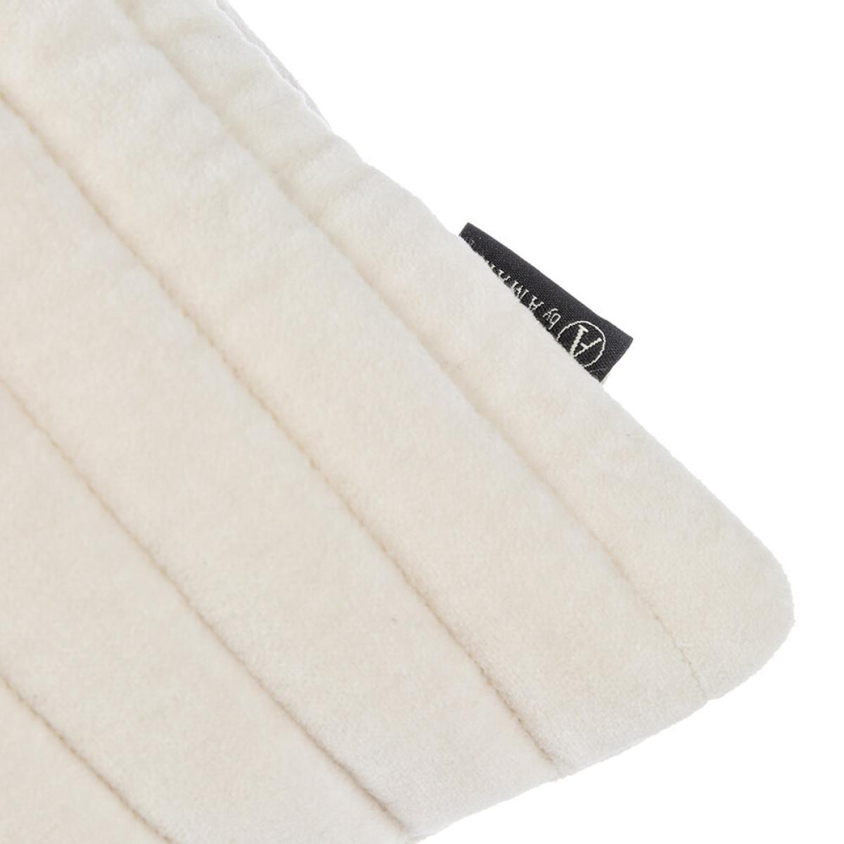 Retreat - Velour Quilted Cushion - 30x50cm - Cream – image 5