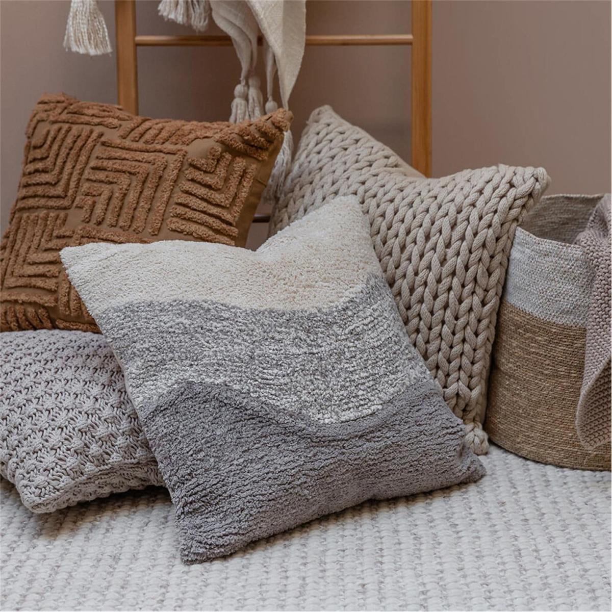 Ombre Textured Cushion Cover - 45x45cm – image 2