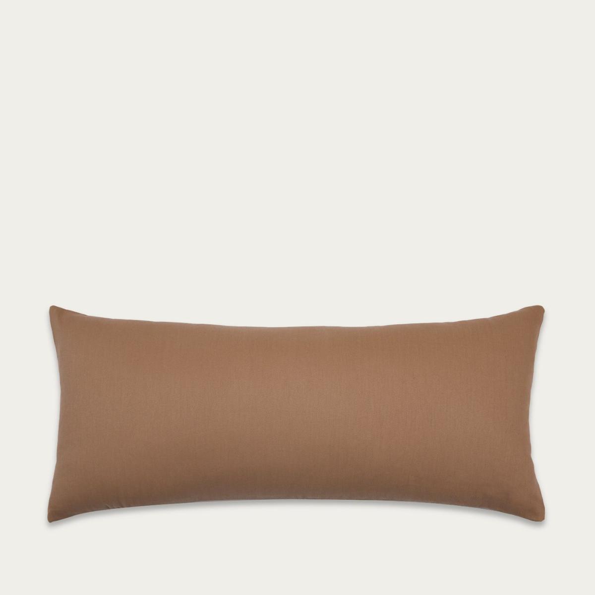 Sand Oblong Block Cushion Cover