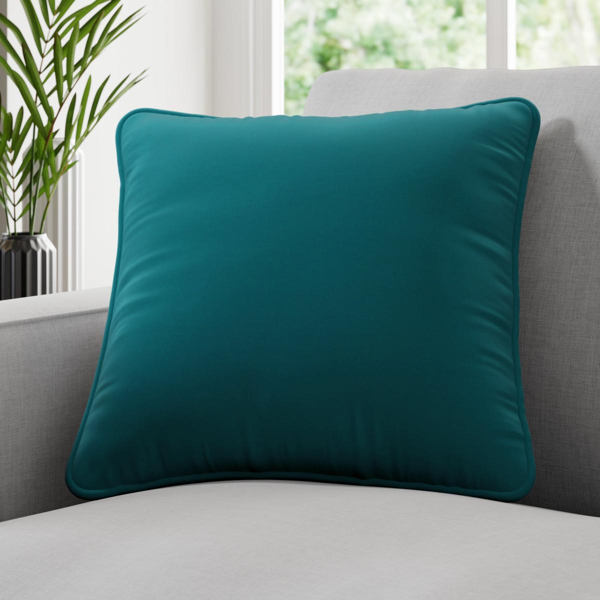 Panama Plain Made to Measure Cushion Cover Panama Peacock – image 1