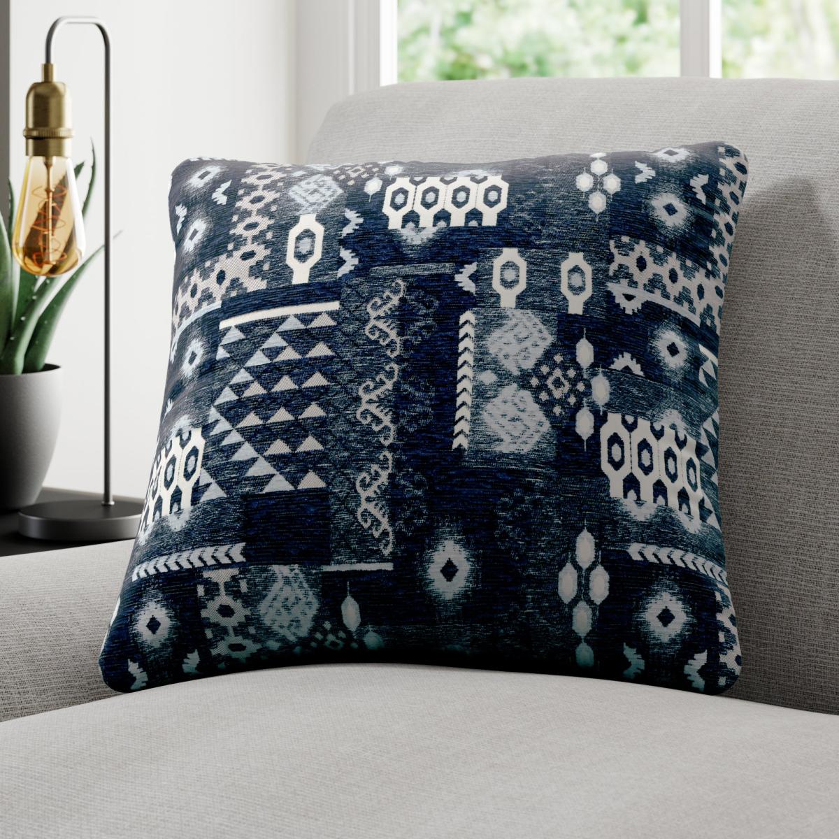 Montpellier Made to Order Cushion Cover Montpellier Indigo – image 1