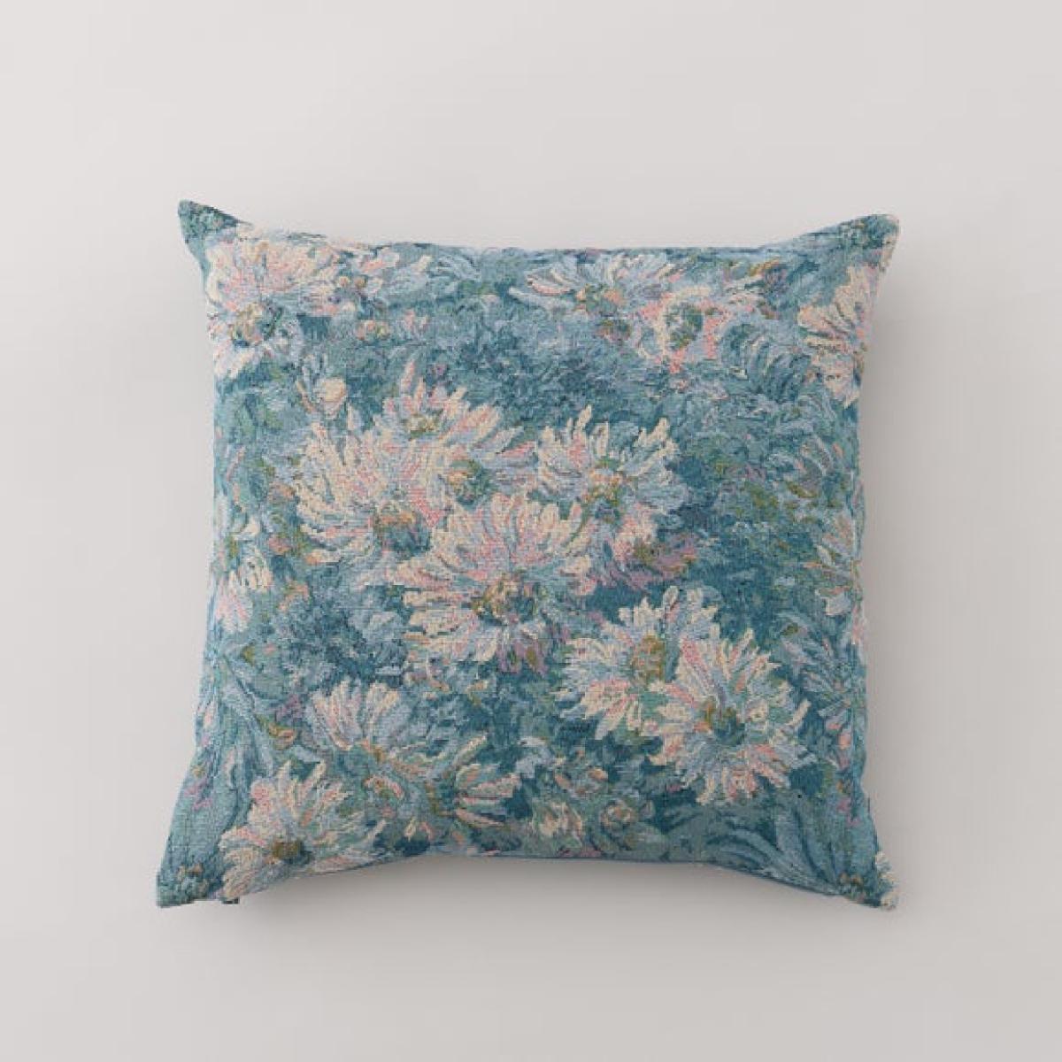 Floral Tapestry Square Cushion Cover – image 3