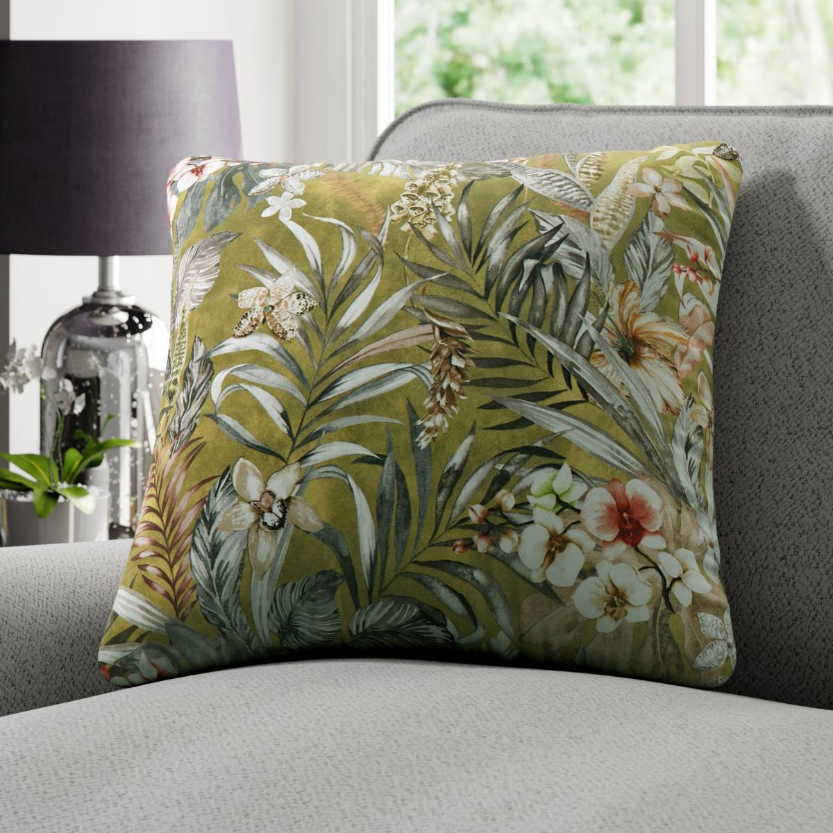 Kew Made to Measure Cushion Cover Kew Olive – image 2