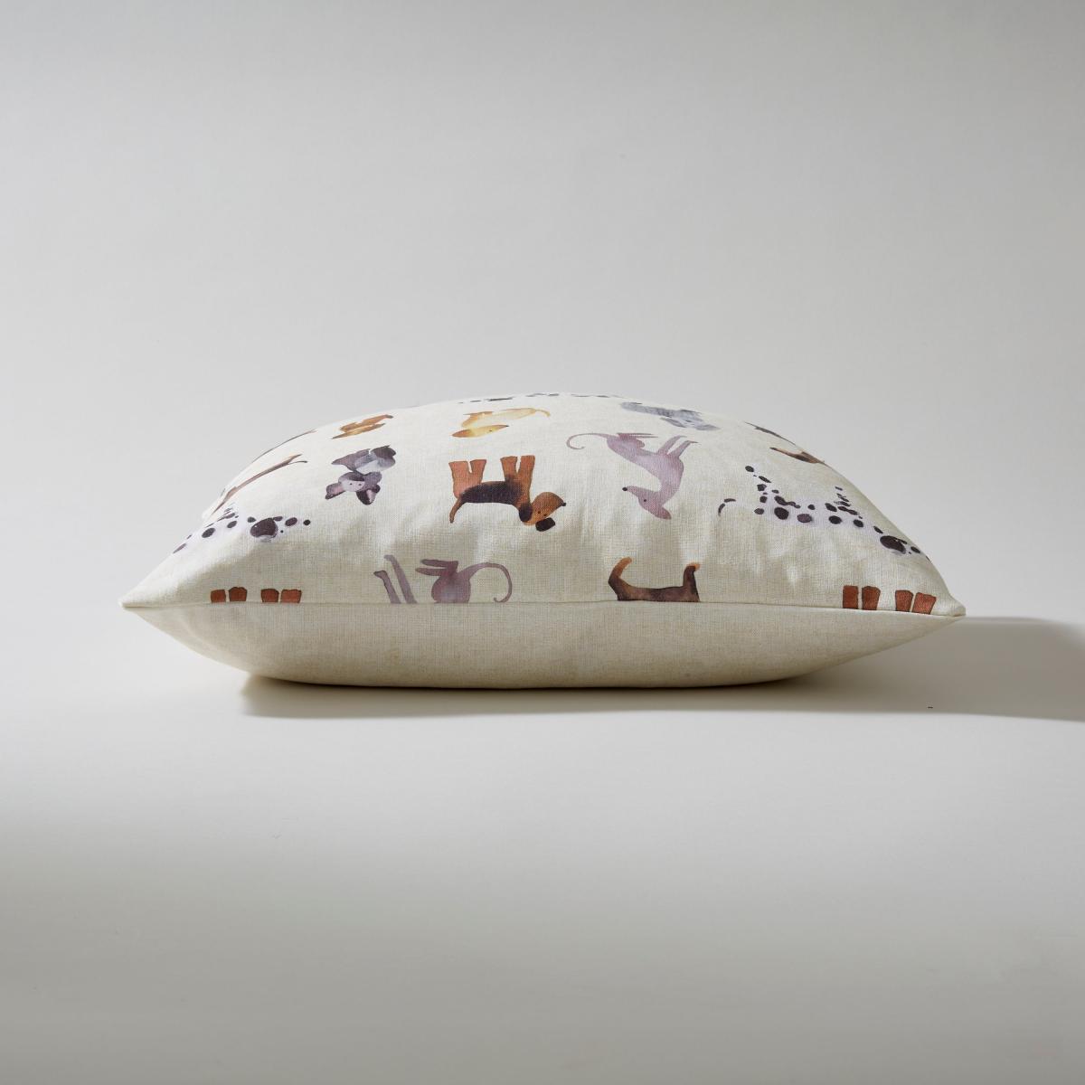 Walkies Printed Cushion Cover Natural – image 2