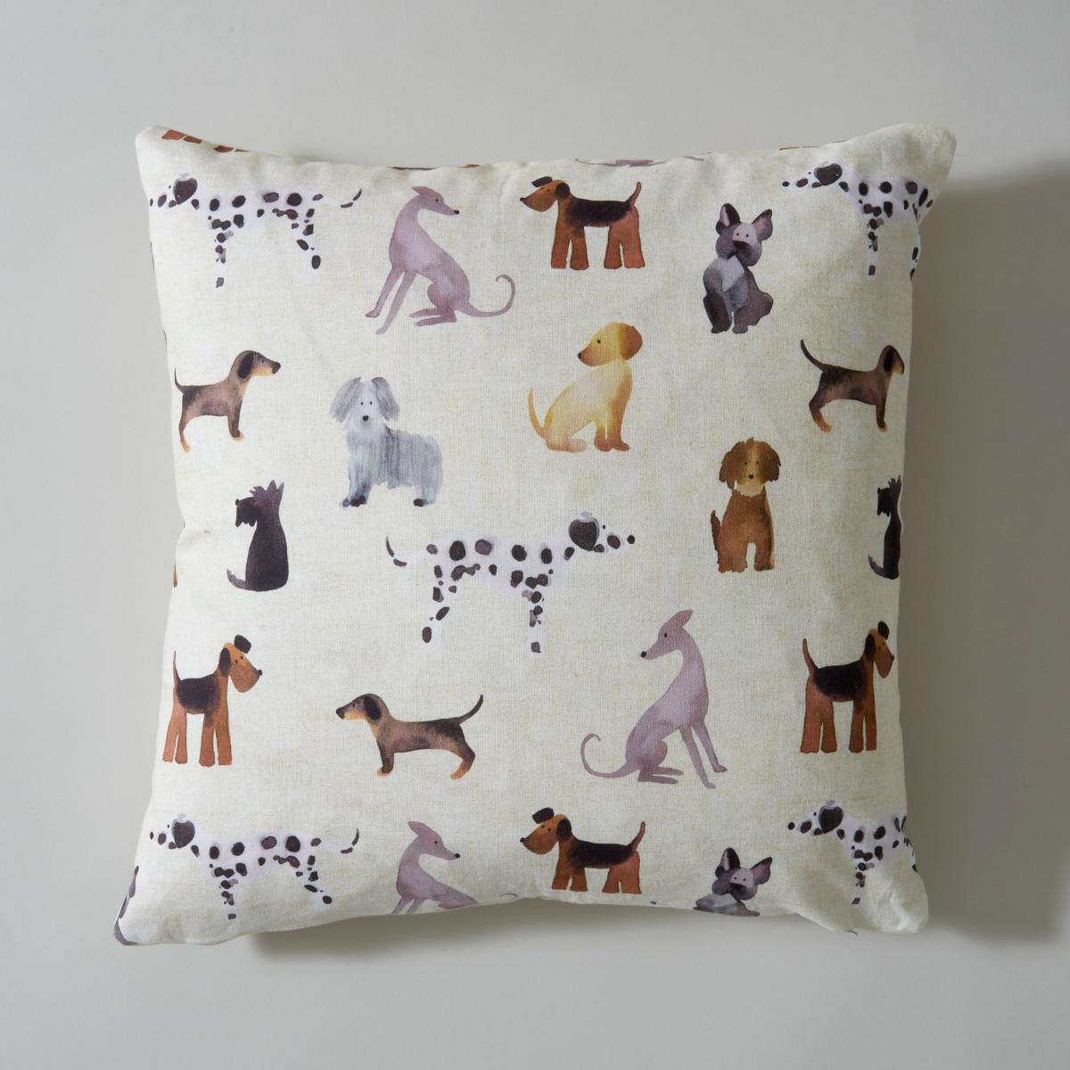 Walkies Printed Cushion Cover Natural – image 3