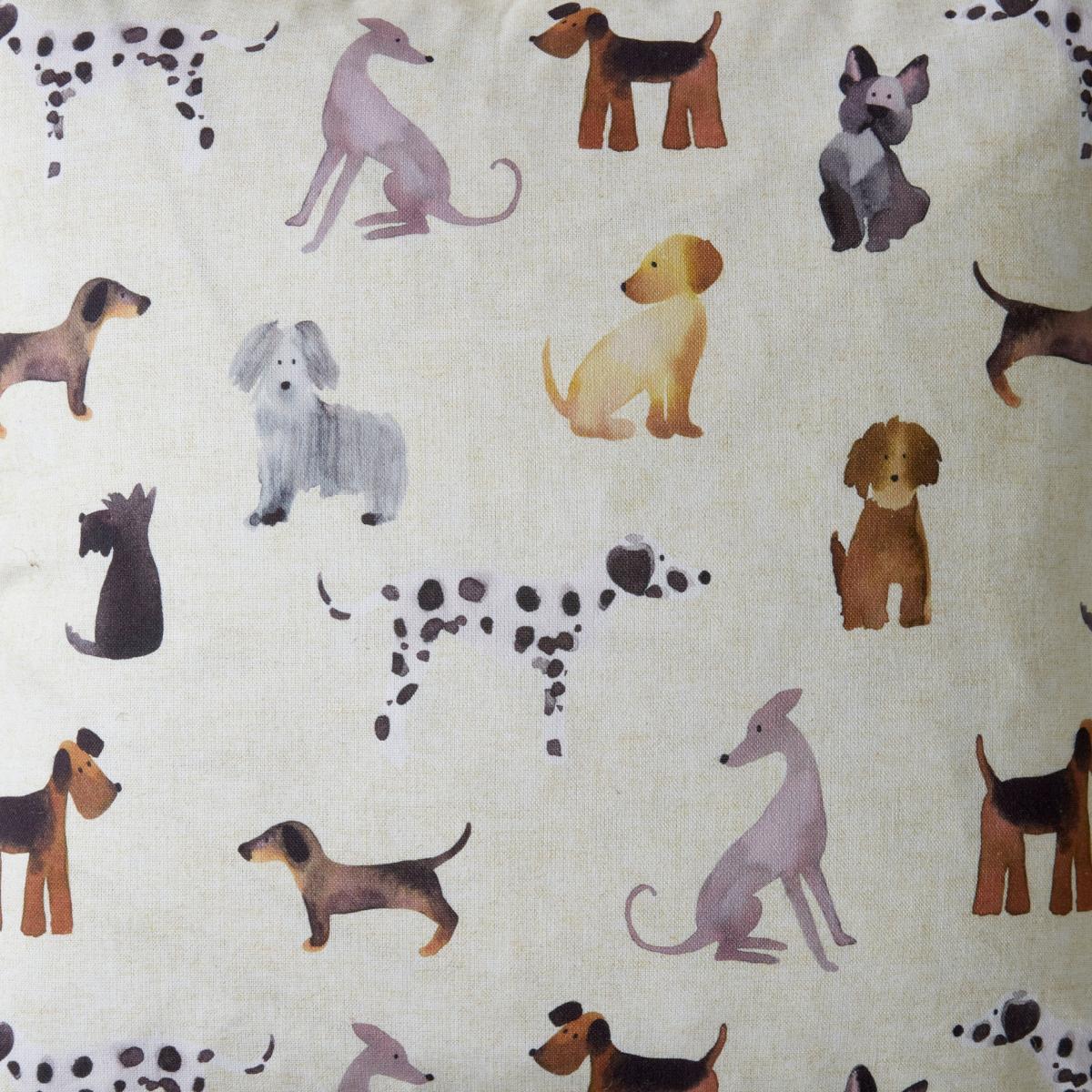 Walkies Printed Cushion Cover Natural – image 5