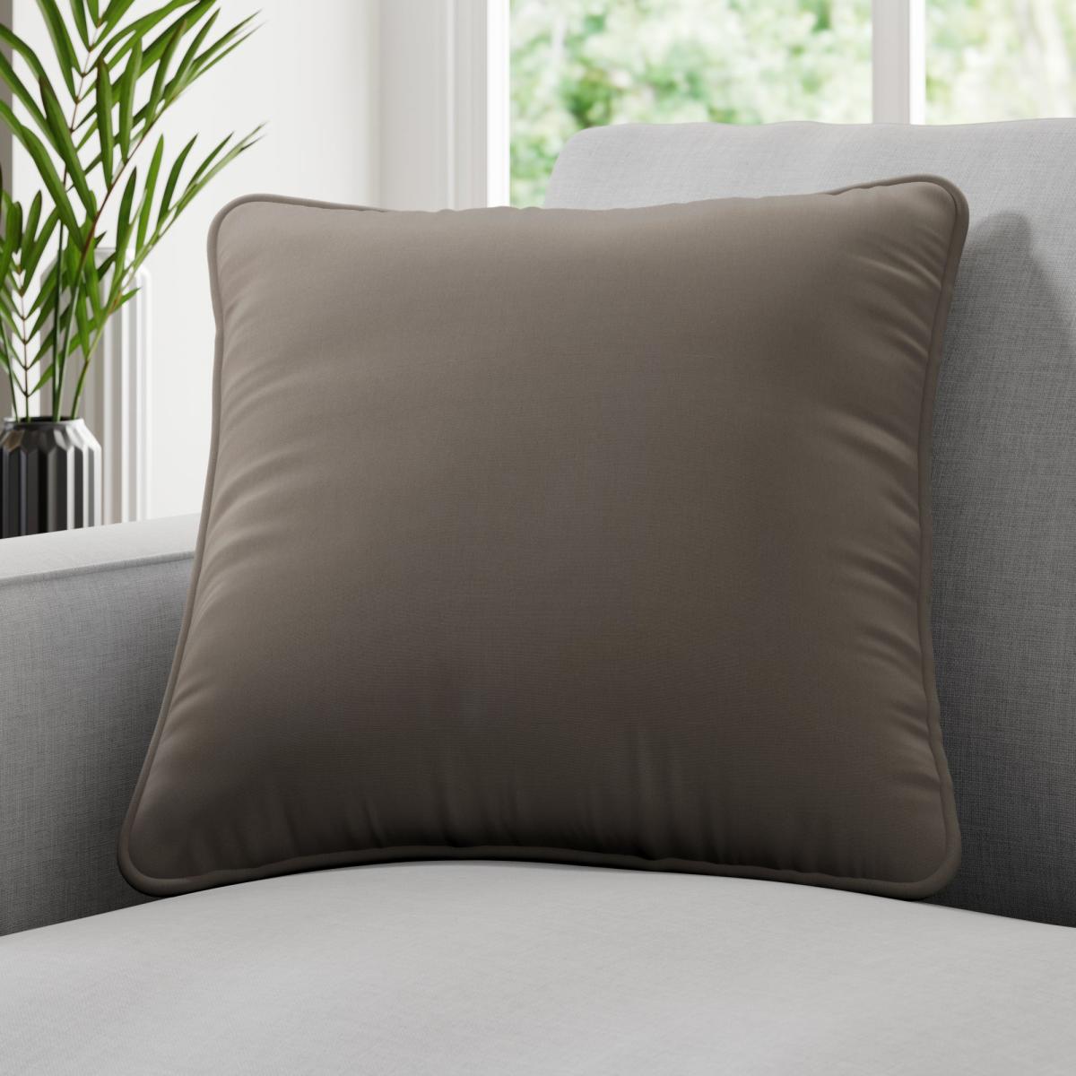 Panama Plain Made to Measure Cushion Cover Panama Stone – image 1