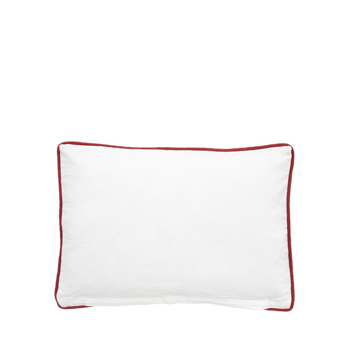 Festive Gnome Rectangular Cushion Cover Cream – image 3