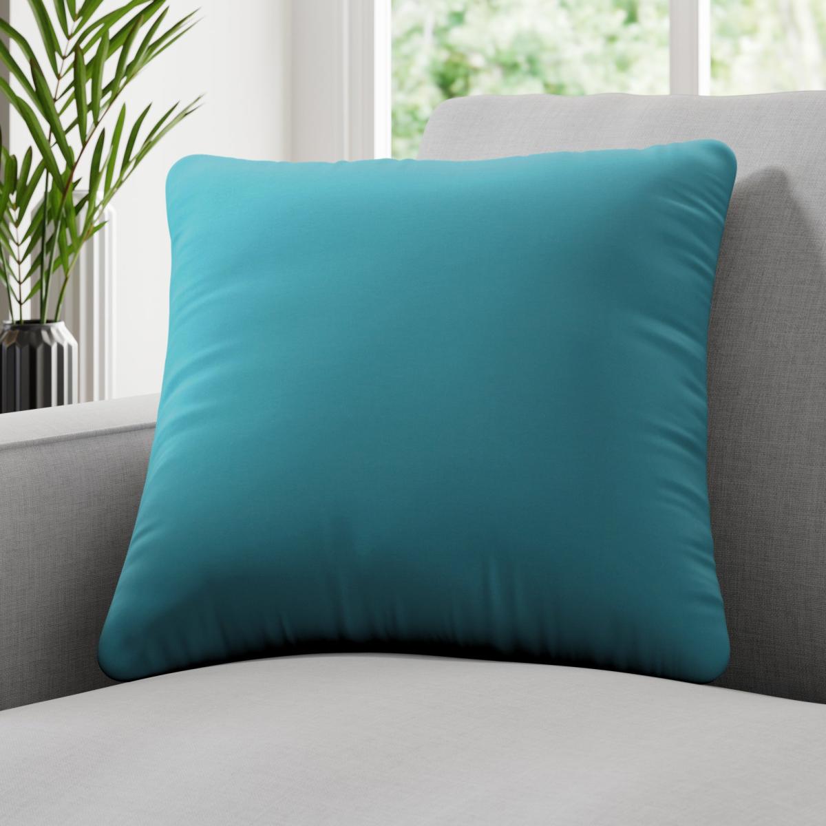 Panama Plain Made to Measure Cushion Cover Panama Cornflower – image 1