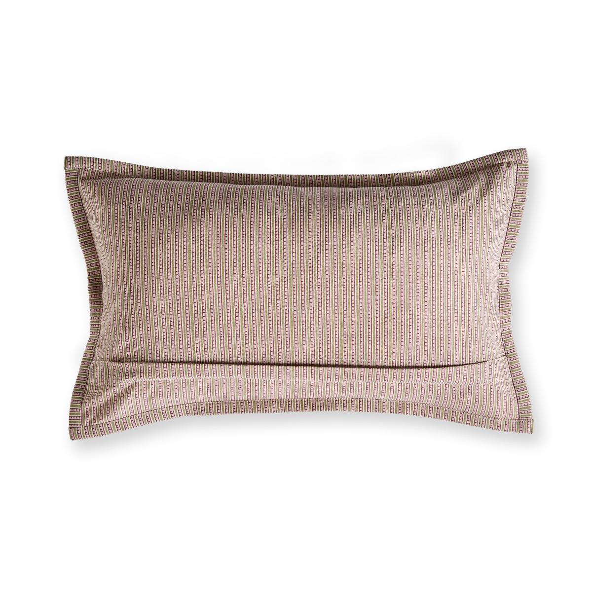 Woodblock Floral Cushion Cover – image 3