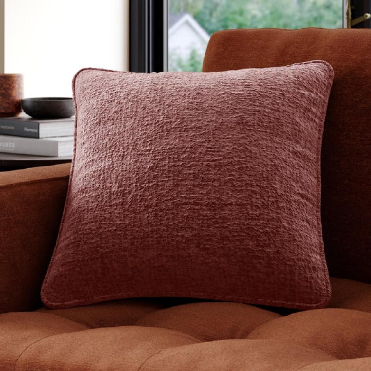 Textured Chenille Made To Measure Cushion Cover – image 1