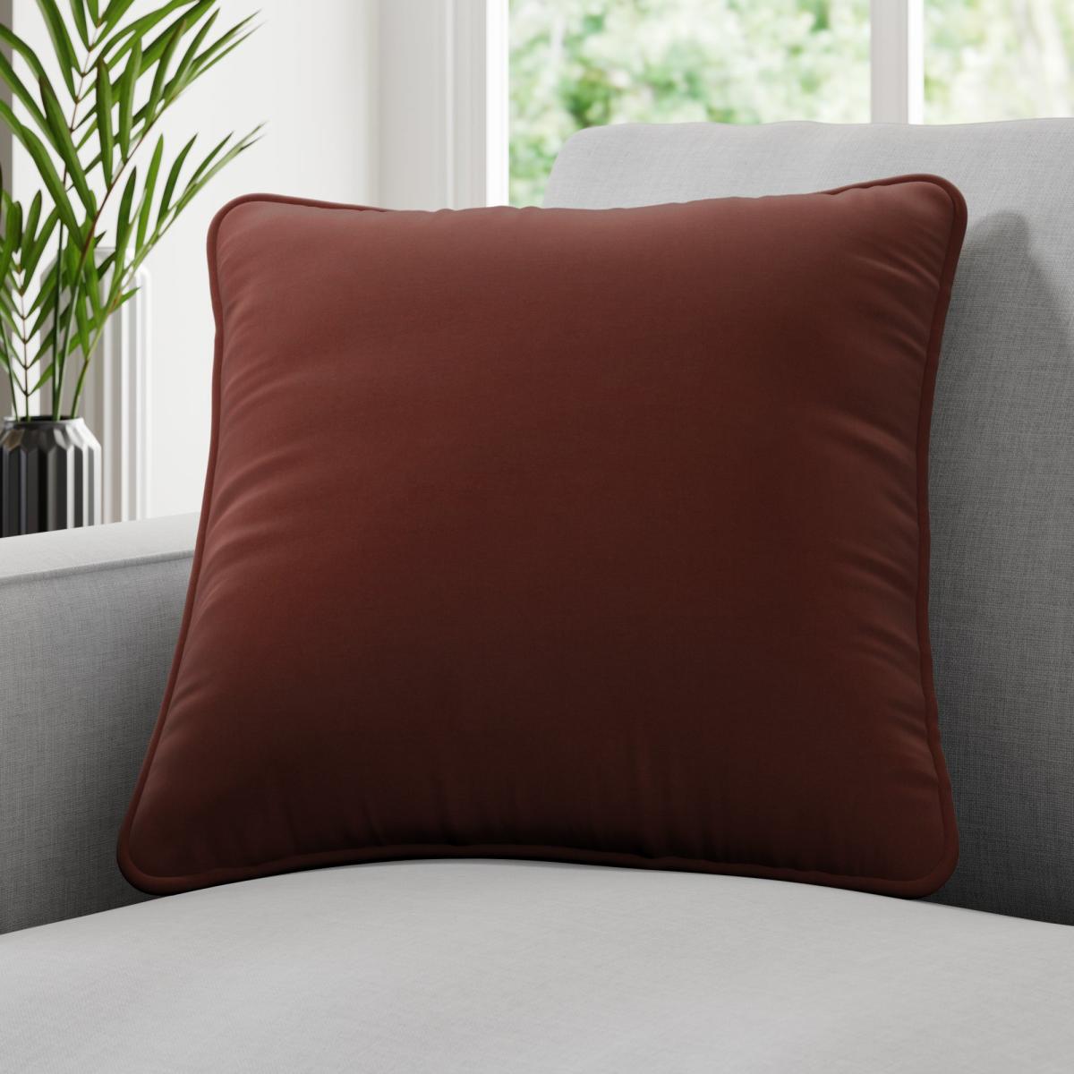 Panama Plain Made to Measure Cushion Cover Panama Mocha – image 1
