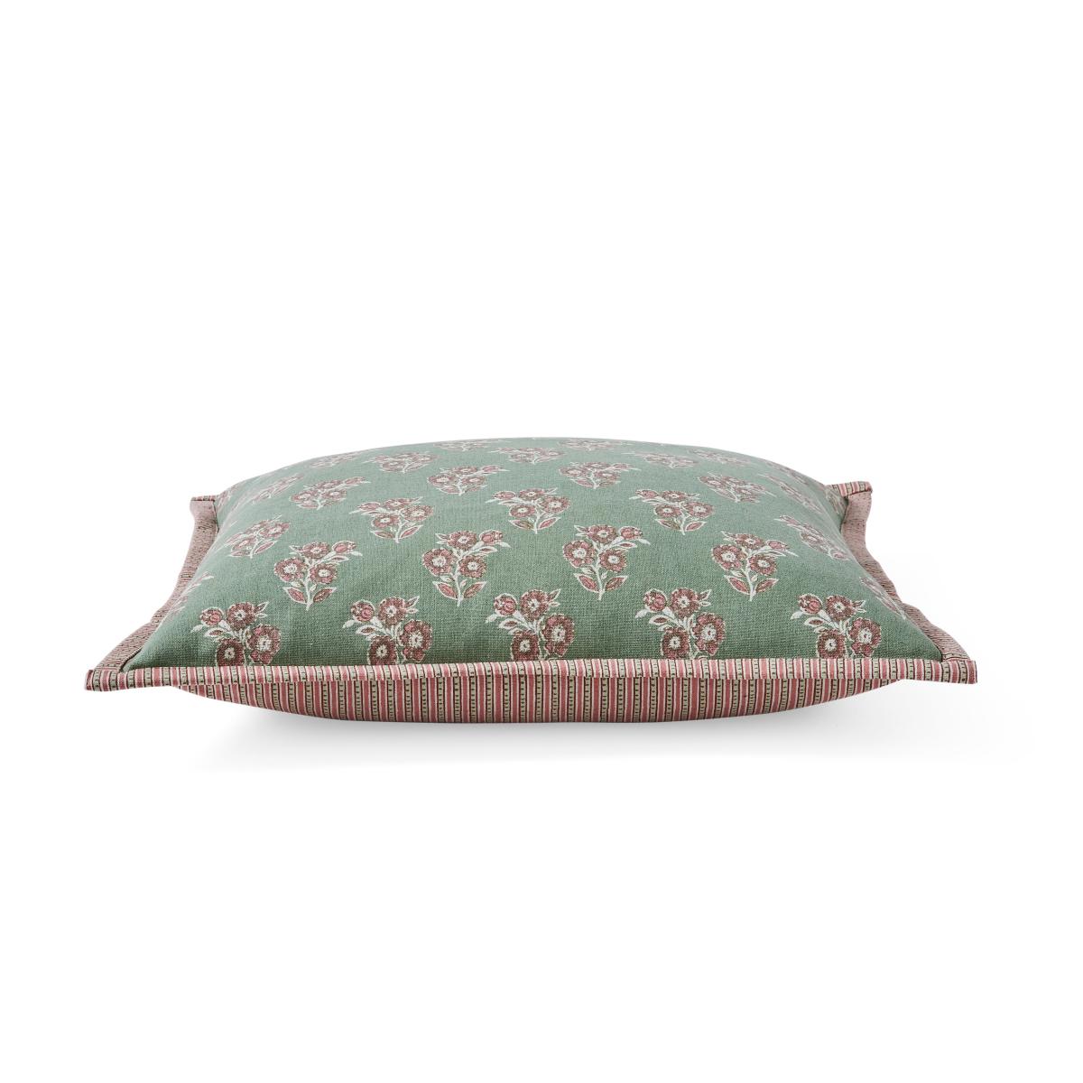 Woodblock Ditsy Bunch Cushion Cover – image 4