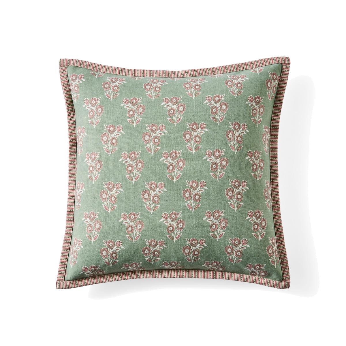 Woodblock Ditsy Bunch Cushion Cover – image 1