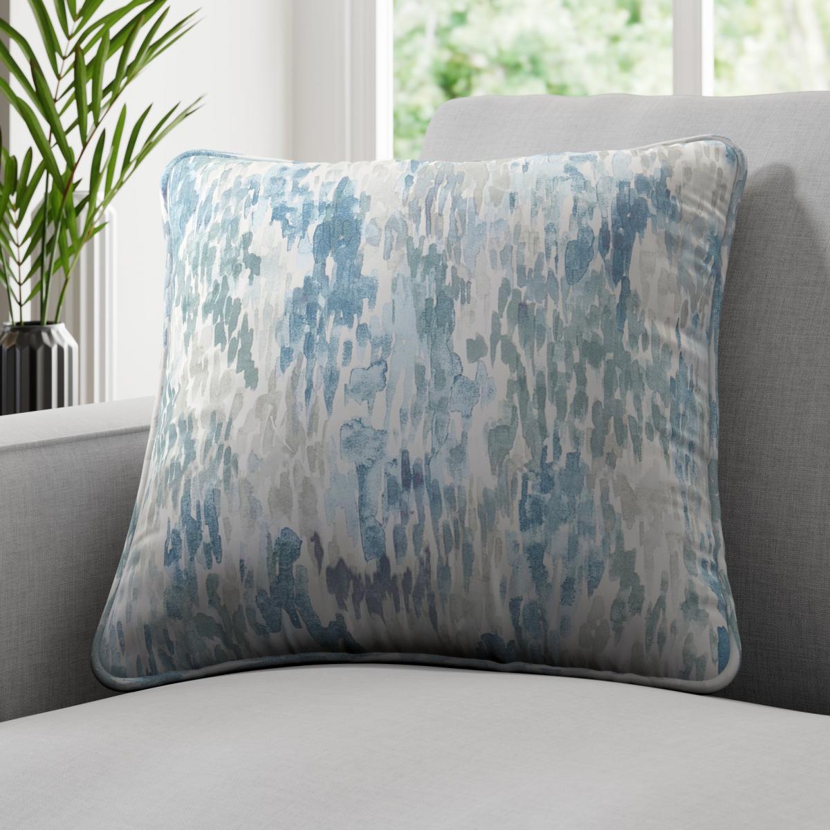 Waves Made to Measure Cushion Cover Waves Blue – image 1