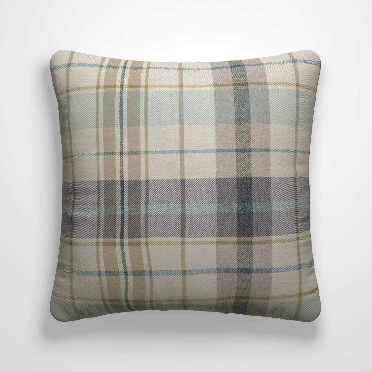 Nevis Check Made to Measure Cushion Cover Nevis Check Seafoam – image 2