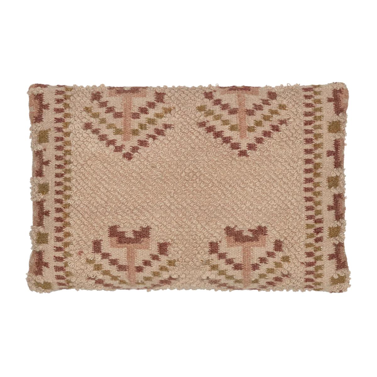 nkuku Kandy Rectangular Cushion Cover, Dusty Pink – image 1