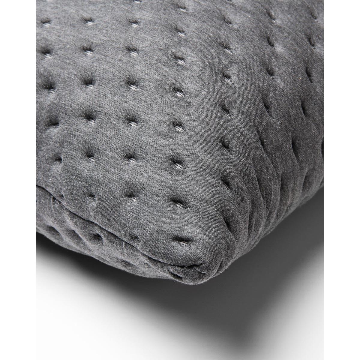 Kam cushion cover quilted 30 x 50 cm grey – image 2