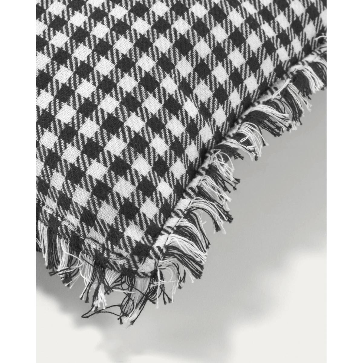 Lindiwe 100% cotton cushion cover chequered 45 x 45 cm – image 2