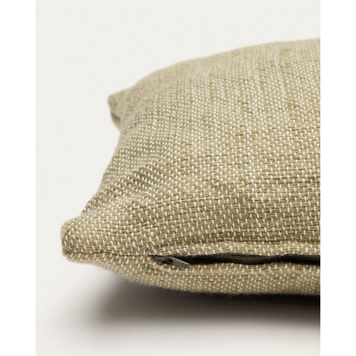 Sagulla 100% PET cushion cover in green, 30 x 50 cm – image 4
