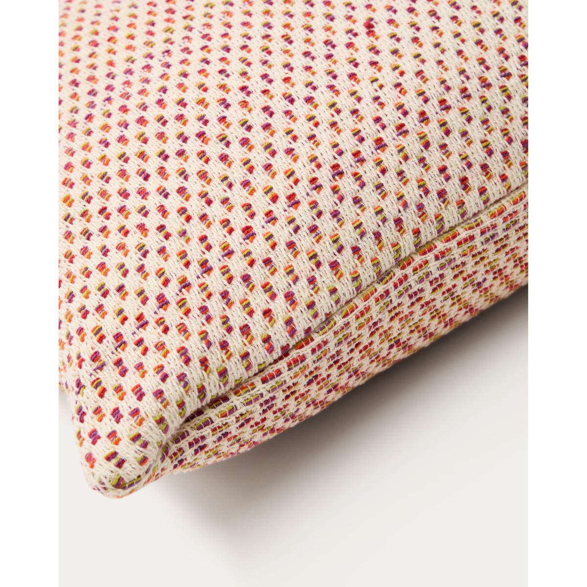 Milianne multicoloured jacquard cotton cushion cover, 50 x 50 cm – image 3