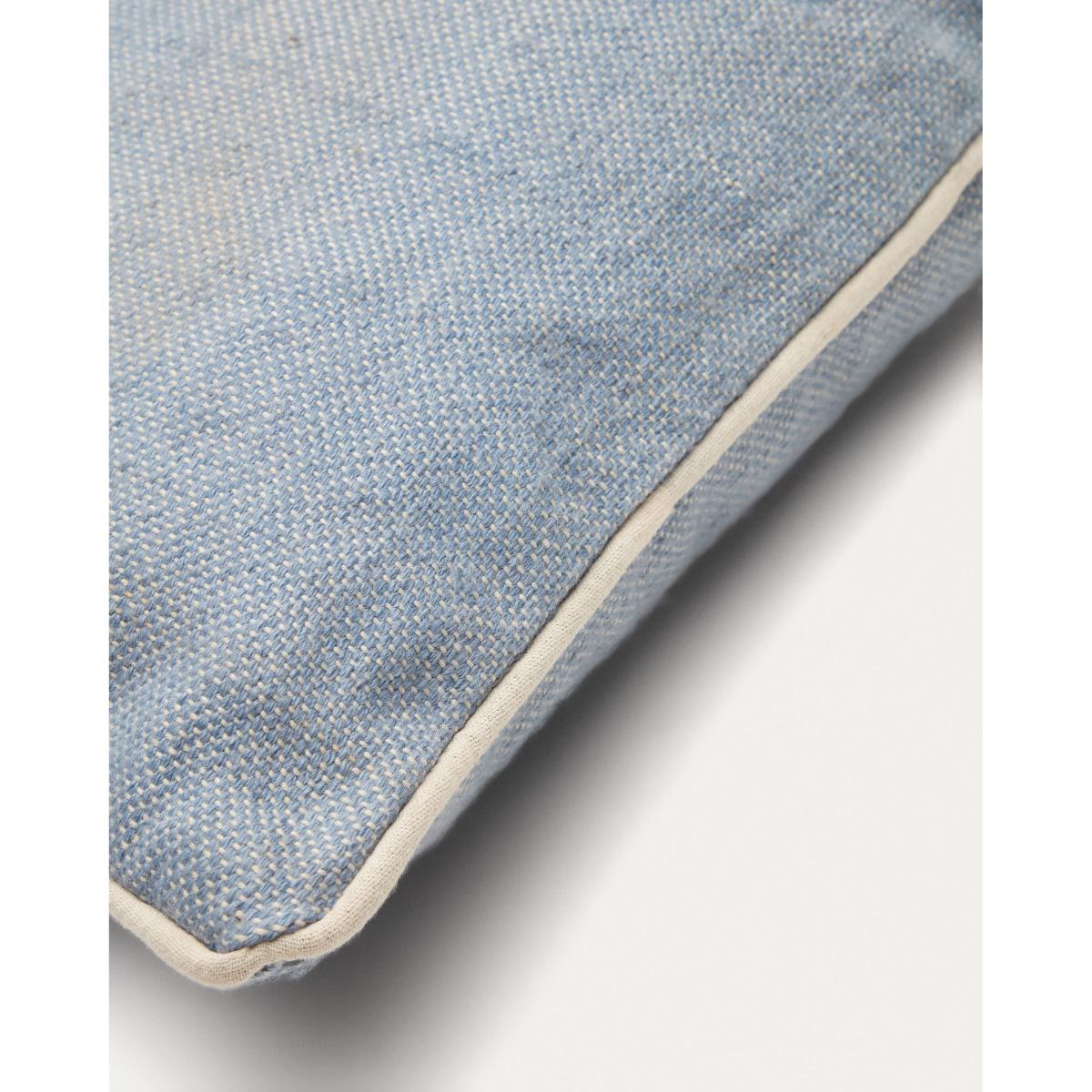 Sagulla 100% PET cushion cover in blue, 45 x 45 cm – image 3