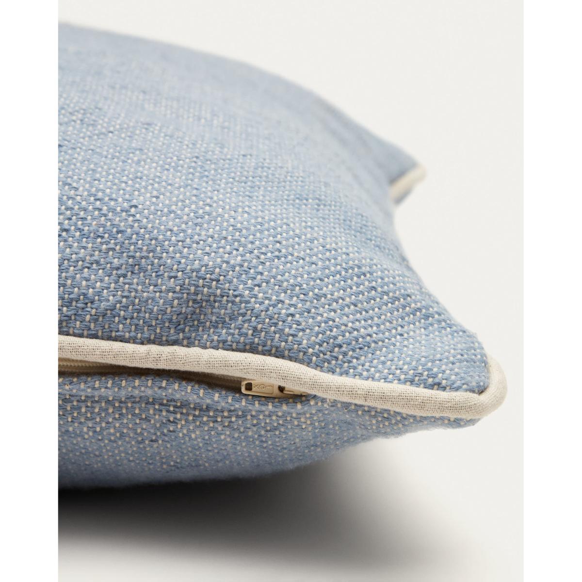 Sagulla 100% PET cushion cover in blue, 45 x 45 cm – image 4