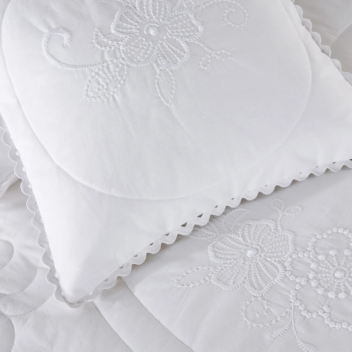Tennessee Quilted and Embroidered Cushion Cover – image 2