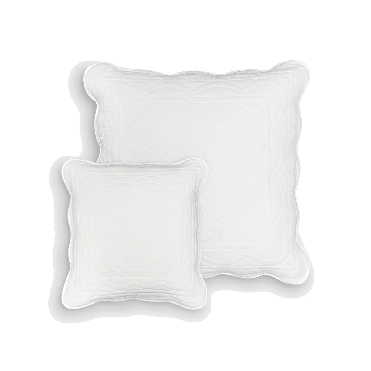 Scenario Quilted 100% Cotton Cushion Cover – image 1