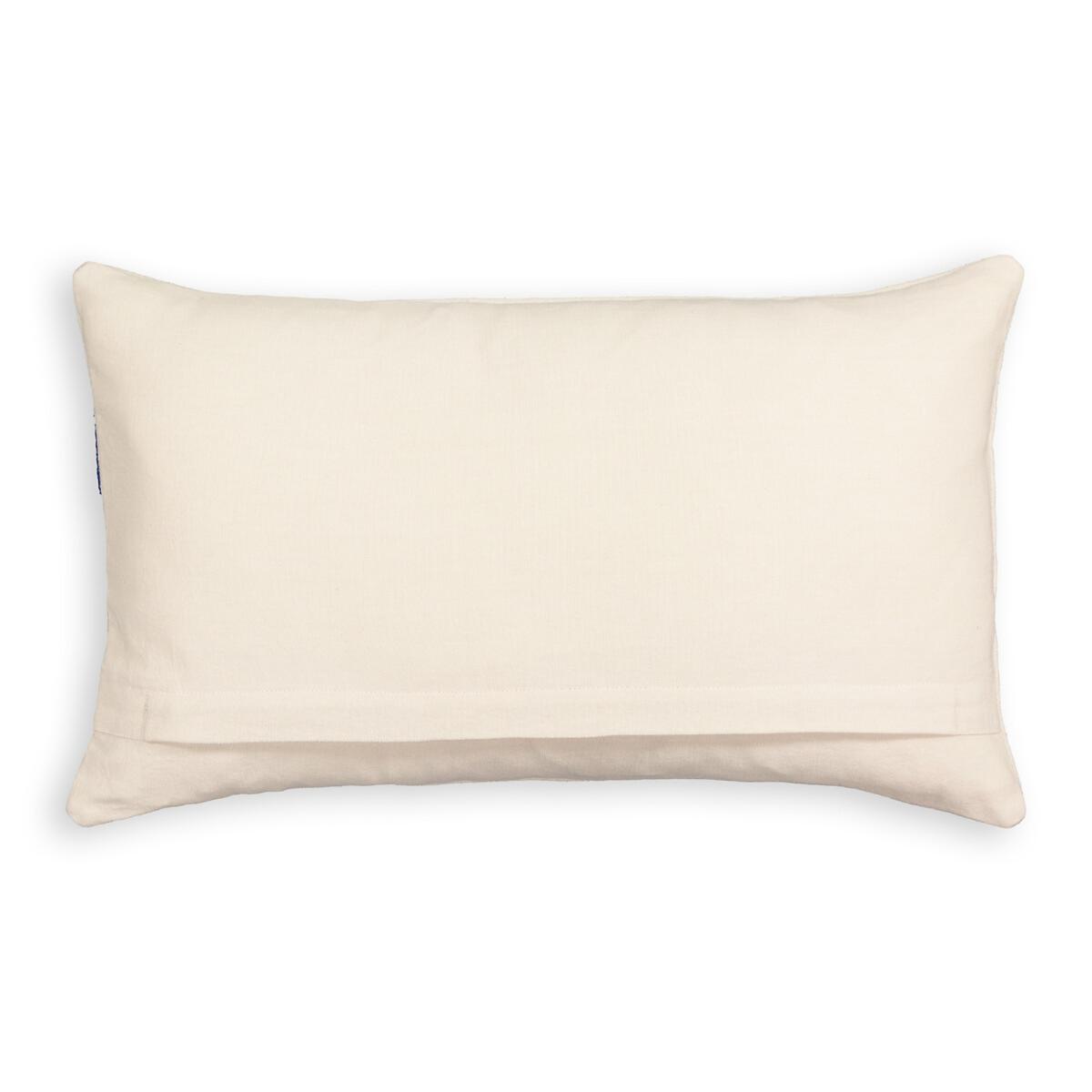 Massalia Abstract Embroidered 100% Cotton Rectangular Cushion Cover – image 2