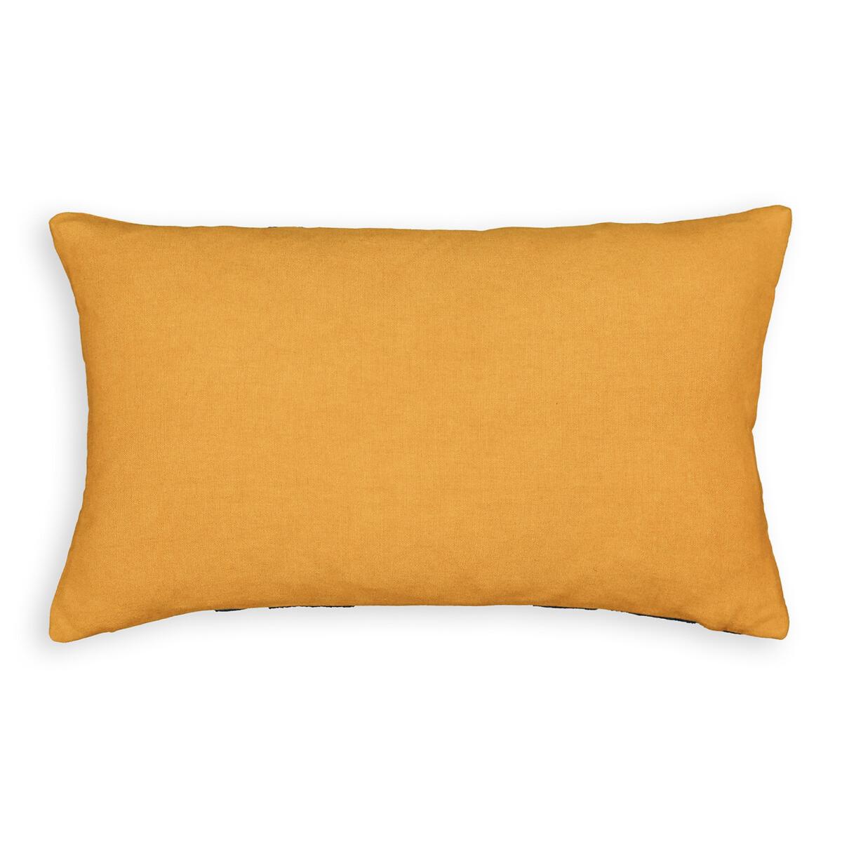 Azur Embroidered Sun 100% Cotton Rectangular Cushion Cover – image 2